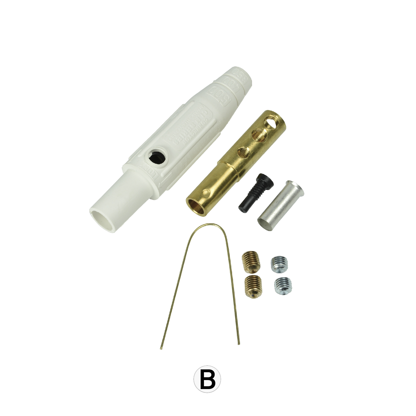 CLM2F-A,B,C,D,E(흑,백,적,청,녹) 라인형 암